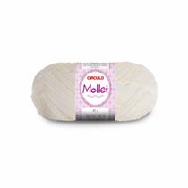Lã mollet cor 20 natural unidade