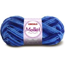 Lã Mollet Multicolor 200m 100g Amuleto 9172 Círculo - Circulo