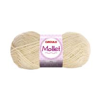 lã Mollet Novelo 100g 200m 8176 OFF-WHITE