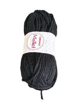 Lã Mollet preto 940 Trança e Box Braid, Twist e Tricô- 10un Lã Mollet preto 940 Trança e Box Braid, Twist e Tricô- 10un