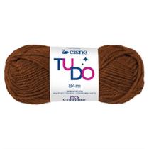 Lã para Tricô Cisne Dprimera 00830 Castanho 40G Pacote com 5 Unidades