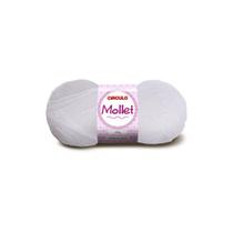 Lã para tricô Mollet Circulo 200m (Branco)
