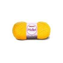 Lã para tricô Mollet Circulo 200m (Canário)