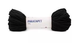 Lã Paratapet Pingouin 100g Cor 100 Preto - Ideal para Tapeçaria, Tricô e Crochê