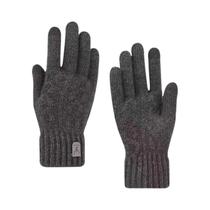 Lã quente masculina malha luvas, tela sensível ao toque mais velo luvas, inverno frio, novo Lã quente masculina malha luvas, tela sensível ao toque mais velo luvas, inverno frio, novo