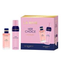 La rive kit her choice colonia fem edt 100 ml e desodorante 150 ml