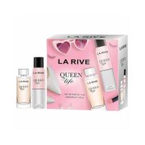 La rive - kit perf. fem. queen of life edp 75ml