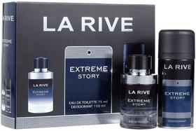 La rive kit perf. mas. extreme story edt 75ml
