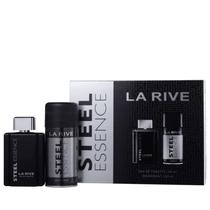 La rive kit steel essence colonia masc edt 100 ml e desodorante 150 ml