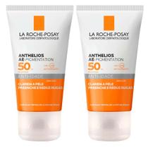 La Roche-Posay Anthelios Ae-Pigmentation Kit com 2 Unidades Protetor Solar Facial Anti-Idade FPS50 40g