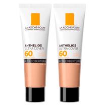 La Roche-Posay Anthelios Ultra Cover Kit com 2 Unidades Protetor Solar Facial Com Cor FPS60 3.0 30g La Roche-Posay Anthelios Ultra Cover Kit com 2 Unidades Protetor Solar Facial Com Cor FPS60 3.0 30g