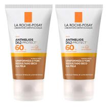 La Roche-Posay Anthelios XL Protect Kit com 2 Unidades Protetor Solar Facial Com Cor 6.0 (Morena Mais) FPS60