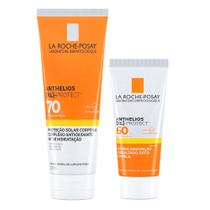 La Roche-Posay Anthelios XL Protect Kit Protetor Solar Corporal FPS70 200ml + Protetor Solar Facial FPS60 40g La Roche-Posay Anthelios XL Protect Kit Protetor Solar Corporal FPS70 200ml + Protetor Solar Facial FPS60 40g