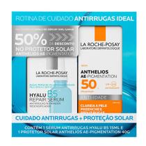 La Roche Posay Kit - Sérum Anti-Idade + Protetor Solar Facial FPS 50