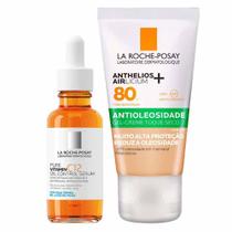 La Roche-Posay Kit - Sérum Antirrugas + Protetor Solar Facial com Cor FPS 80 2.0