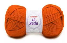 Lã Seda Círculo 100g - Cor 4817 Brasa