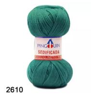 Lã sedificada pingouin 100 gr cor 2610 floresta