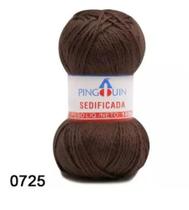 Lã sedificada pingouin 100 gr cor 725 terra