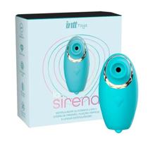 La Sirena Vibrador de Clitóris com Sugador e Estimulador de Língua Linha Wellness Intt - Azul