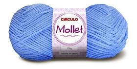 Lã Tricô Circulo Mollet 100gr 200m (500 Tex) 100% Acrílico