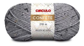 Lã Tricô Confete Circulo Novelo 210m 100g (476 Tex) - Círculo