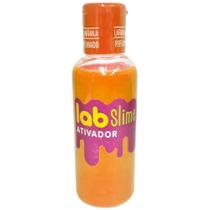 Lab slime ativador colorido 120ml doce brinquedo