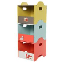 labebe - Caixas de armazenamento, caixa de cubos de armazenamento de madeira de brinquedo, organizador de brinquedos infantis e armazenamento para 1-5 anos de idade, 3 caixas de empilhamento de brinquedos, cubo útil empilhável caixas de armazenamento, r