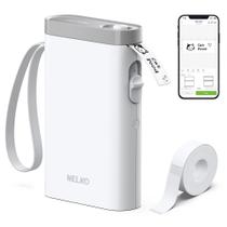 Label Maker Nelko P21 Bluetooth Wireless com modelos brancos