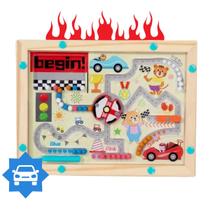 Labirinto Magnetico De Madeira Brinquedo Jogo Tabuleiro Educativo Montessori Cores Coordenacao Fina Foco Kizumba Labirinto Magnetico De Madeira Brinquedo Jogo Tabuleiro Educativo Montessori Cores Coordenacao Fina Foco Kizumba