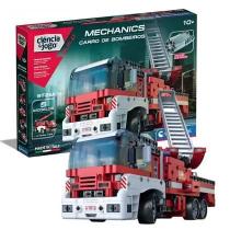 Laboratório Mecânica - Carro de Bombeiros - Ciência e Jogo - Fun Laboratório Mecânica - Carro de Bombeiros - Ciência e Jogo - Fun