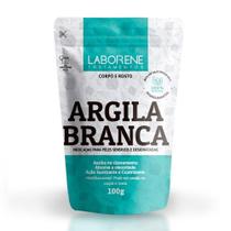 Laborene - 02 Sachê Argila Em Pó - Branca 100G