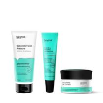 Labotrat Dermo Skin Antiacne Sab 100ml + Gel Secativo 15ml + Hidra 100ml