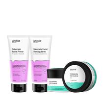Labotrat Dermo Skin Care Sab Pré Make 100ml + Sab Pós Make 100ml + Hidra Oil Control Gel 5 em 1 100g