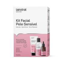 Labotrat Dermo Skin Pele Sensível Kit Facial Sab + Tonico + Sérum