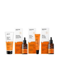 Labotrat Dermo Skin Vitamina C Sab 100ml + Sérum Hidra 30ml + Sérum Olhos 15ml + Anti-Age 30ml Labotrat Dermo Skin Vitamina C Sab 100ml + Sérum Hidra 30ml + Sérum Olhos 15ml + Anti-Age 30ml