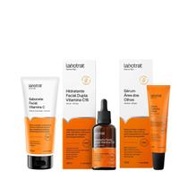 Labotrat Dermo Skin Vitamina C Sab 100ml + Sérum Hidra 30ml + Sérum Olhos 15ml