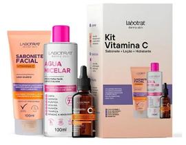 Labotrat Kit Vitamina C - Sabonete + Loção + Hidratante