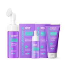 Labotrat LabPOP Glow Up Espuma 130ml + Sérum Facial 30ml + Mascara Antiage 70ml