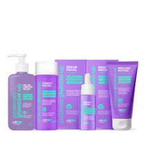 Labotrat LabPOP Glow Up Gel 240ml + Tônico Facial 110ml + Sérum Facial 30ml + Mascara Antiage 70ml