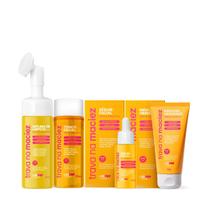 Labotrat LabPOP Trava na Maciez Espuma 130ml + Tônico 110ml + Sérum 30ml + Mascara Hidratante 70ml