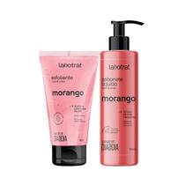 Labotrat Morango Esfoliante 150ml + Sabonete