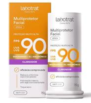 Labotrat Multiprotetor Facial Stick Fps 90 Clareador Sem Cor 15g