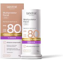 Labotrat Multiprotetor Facial Stick FPS80 15g - Cor Clara Labotrat Multiprotetor Facial Stick FPS80 15g - Cor Clara