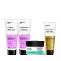 Labotrat Sab Pré Make 100ml + Sab Pós Make 100ml + Hidra Gel 100g + Masc Pell Off Ouro 60g