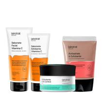 Labotrat Sab Vitamina C 100g + Esf Enzimático 80ml + Hidra Gel 100g + Masc Argila Vermelha 130g Labotrat Sab Vitamina C 100g + Esf Enzimático 80ml + Hidra Gel 100g + Masc Argila Vermelha 130g