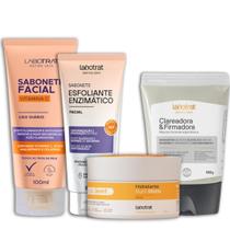 Labotrat Sab Vitamina C 100g + Esf Enzimático 80ml + Hidra Nutri 100g + Masc Argila Branca 130g