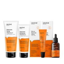 Labotrat Sab Vitamina C 100g + Esf Enzimático 80ml + Sérum Anti-Age 30ml + Sérum Área dos Olhos 15ml Labotrat Sab Vitamina C 100g + Esf Enzimático 80ml + Sérum Anti-Age 30ml + Sérum Área dos Olhos 15ml
