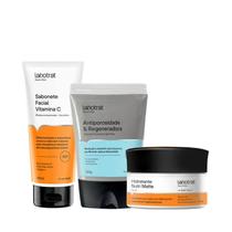 Labotrat Sab Vitamina C 100g + Hidra Nutri Matte 100g + Masc Argila Preta 130g Labotrat Sab Vitamina C 100g + Hidra Nutri Matte 100g + Masc Argila Preta 130g