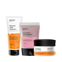 Labotrat Sab Vitamina C 100g + Hidra Nutri Matte 100g + Masc Argila Rosa 130g Labotrat Sab Vitamina C 100g + Hidra Nutri Matte 100g + Masc Argila Rosa 130g
