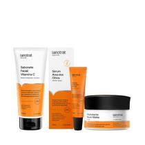 Labotrat Sab Vitamina C 100g + Hidra Nutri Matte 100g + Sérum Área dos Olhos 15ml Labotrat Sab Vitamina C 100g + Hidra Nutri Matte 100g + Sérum Área dos Olhos 15ml